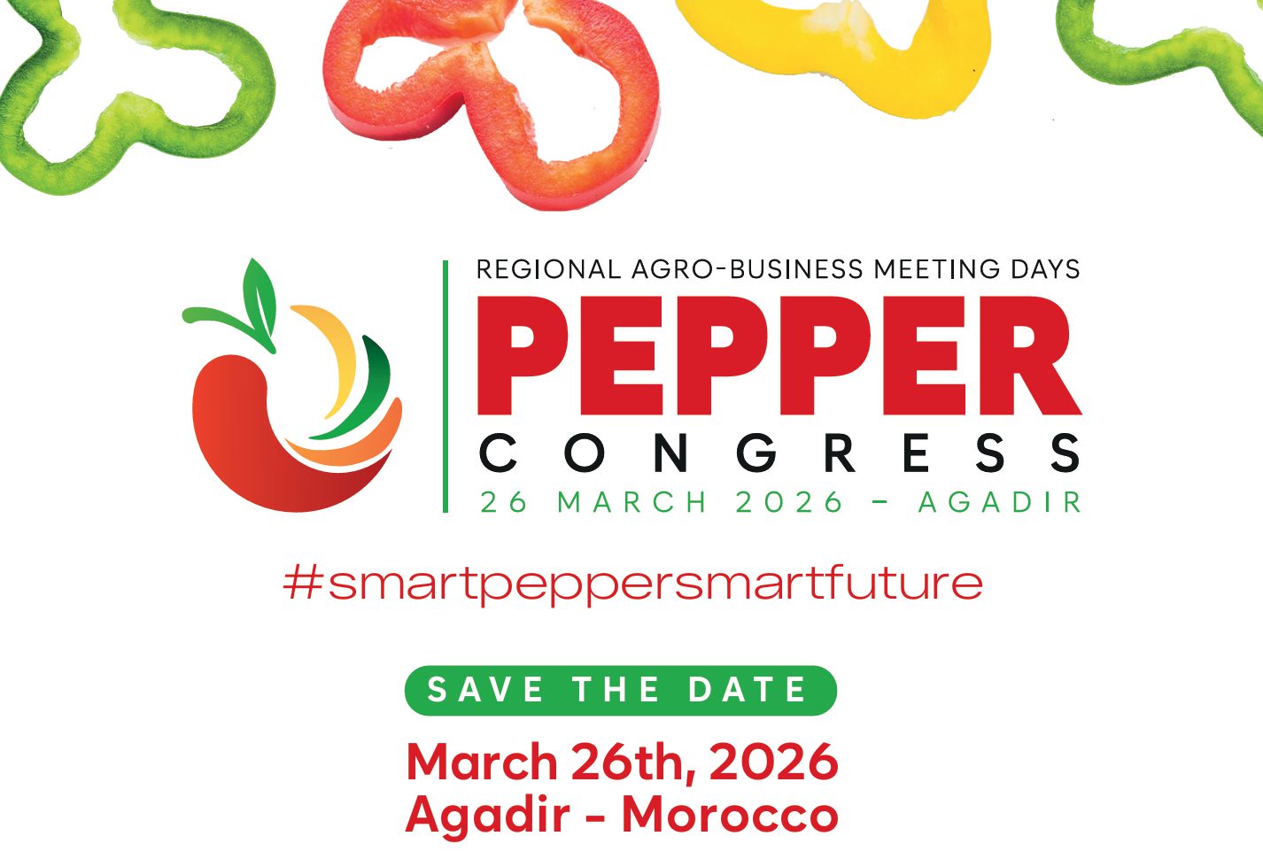 Agadir accueillera en mars 2026 le premier congrès national dédié à la filière du poivron