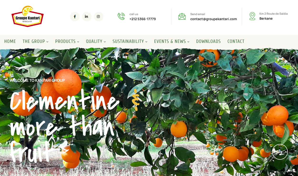 Le Groupe Kantari modernise son site web pour renforcer sa visibilité