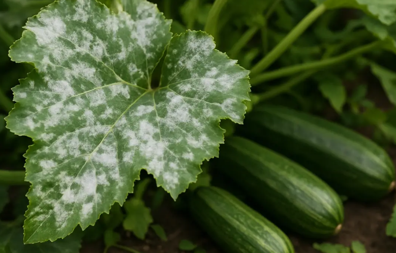 Oïdium précoce sur courgette sous abri : faut-il intervenir ou attendre ?