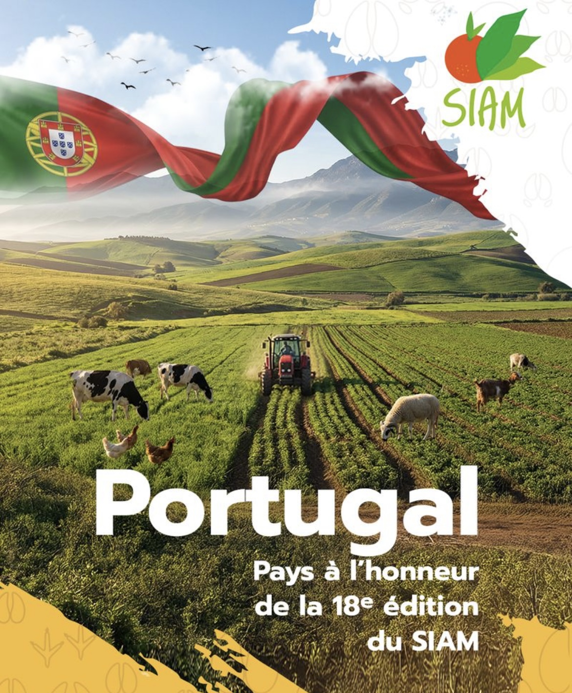 Officiel SIAM 2026 : le Portugal sera le pays à l’honneur de la 18ᵉ édition à Meknès