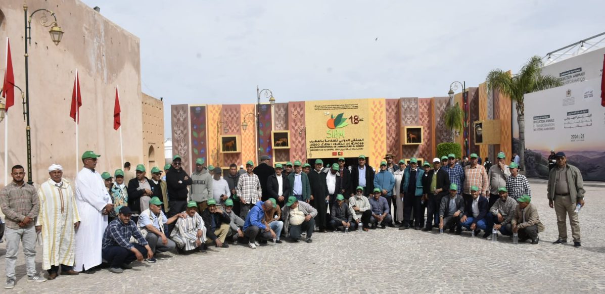 Chambre d’Agriculture Drâa-Tafilalet en action : 150 agriculteurs en voyage d’étude au SIAM 2026