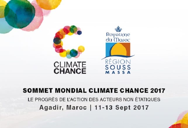 2e Sommet Mondial Climate Chance à Agadir