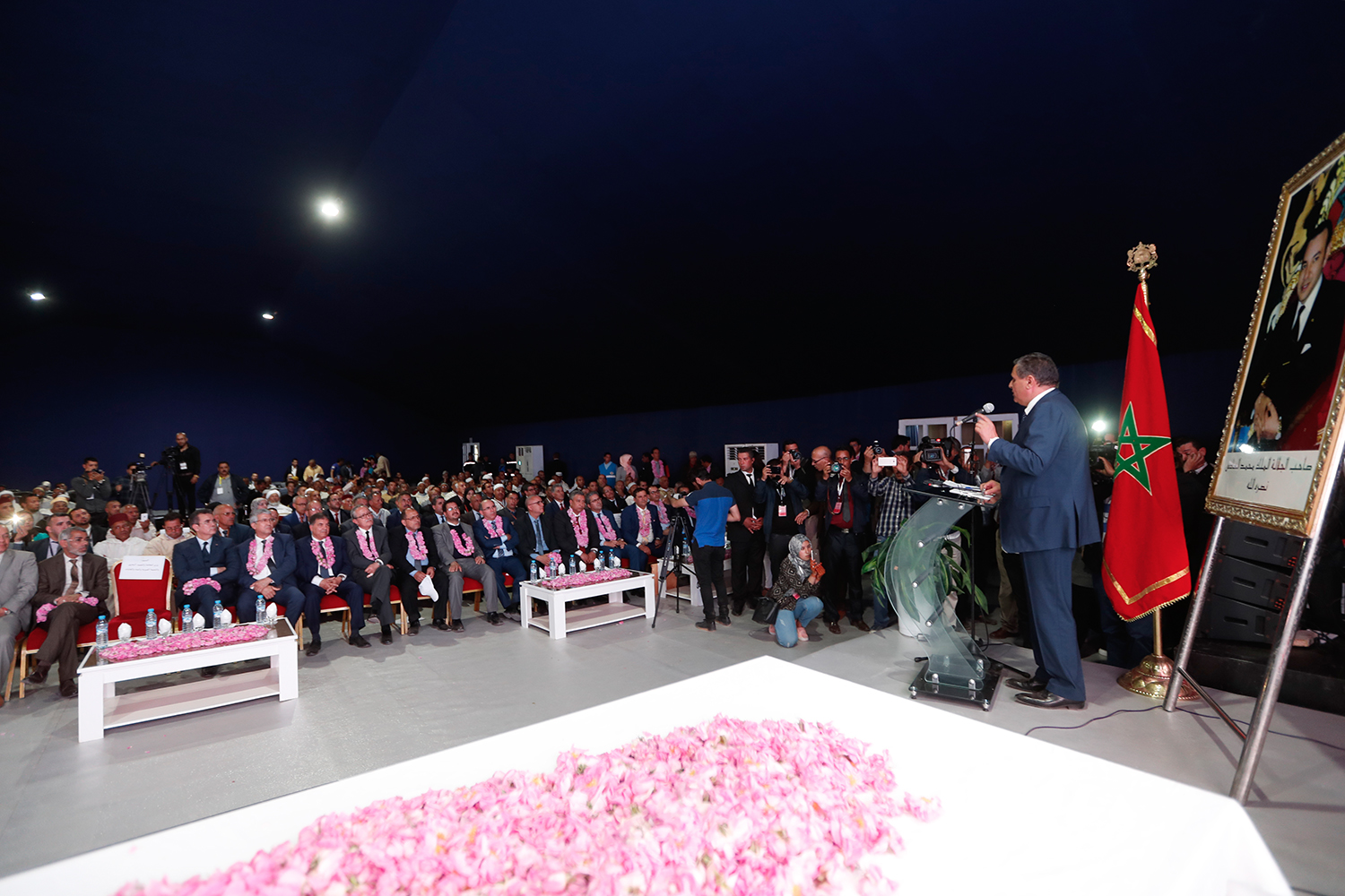 Inauguration de la 57ème édition  du Festival de la Rose