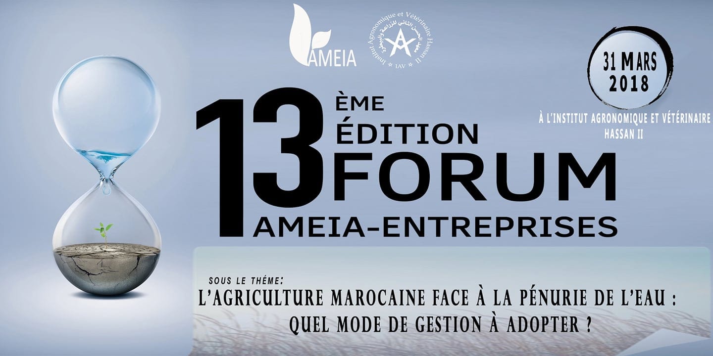 Forum IAV: L&rsquo;agriculture marocaine face à la pénurie d&rsquo;eau