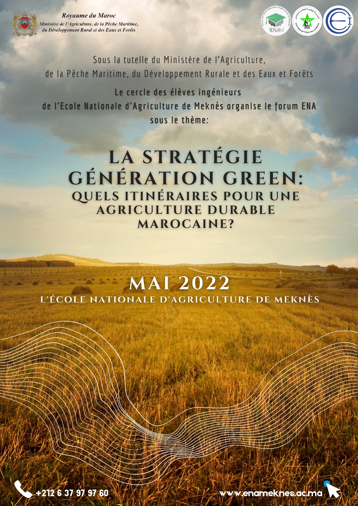 Forum de l’ENA de Meknès: Quels itinéraires pour une agriculture marocaine durable ?