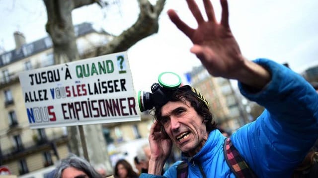 « Marche verte contre les pesticides » à Paris