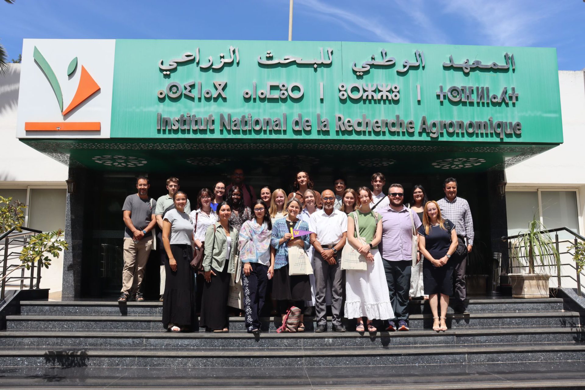 Coopération scientifique : l’INRA Maroc accueille une délégation d&rsquo;étudiants américains autour des enjeux de durabilité agricole