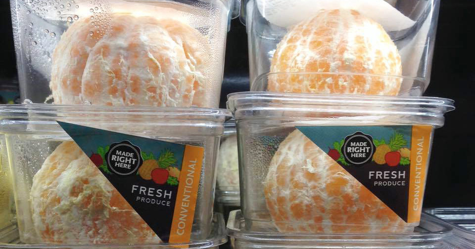 Whole Foods: la polémique des mandarines pelées
