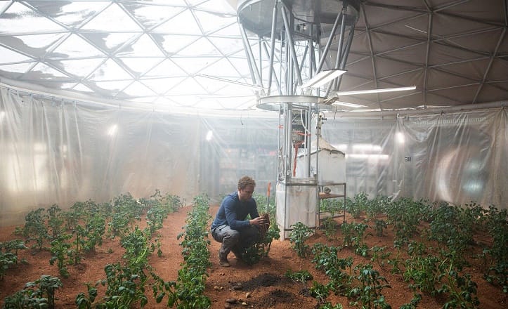 De l&rsquo;agriculture sur Mars?