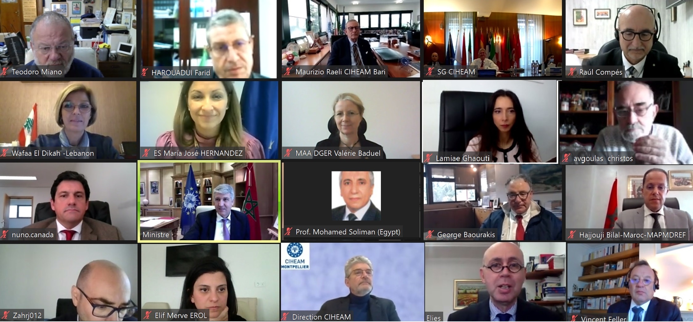148ème session du Conseil d’administration du CIHEAM
