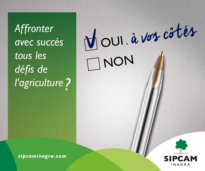 Légende de l’image : SIPCAM s’engage à innover pour relever les défis de l’agriculture.
