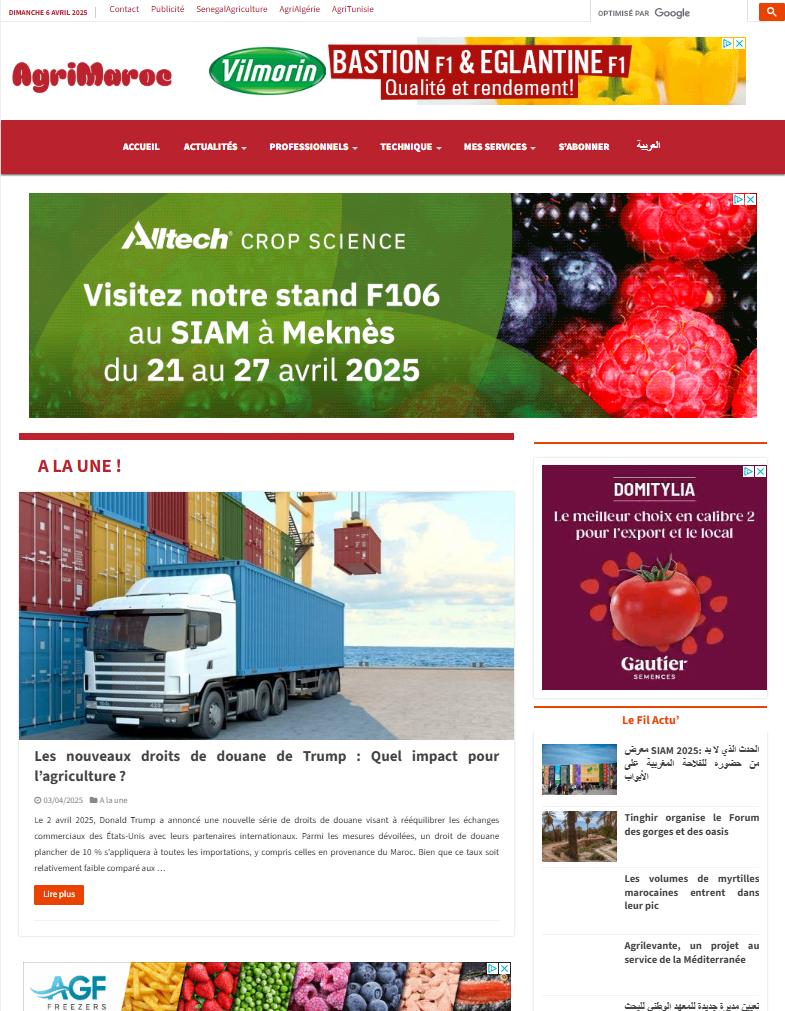 Agriculture au Maroc en 2026 : chiffres, filières et enjeux