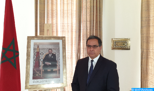 l’Ambassadeur Représentant permanent du Royaume auprès de l’UA et de la CEA-ONU, Mohamed Arrouchi