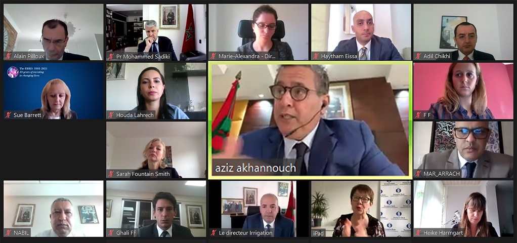 Maroc- BERD : Aziz Akhannouch s’entretient avec Mme Renaud-Basso