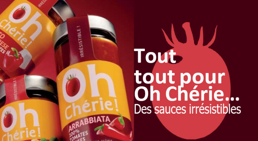 Azura lance les sauces et pestos « Oh Chérie ! »