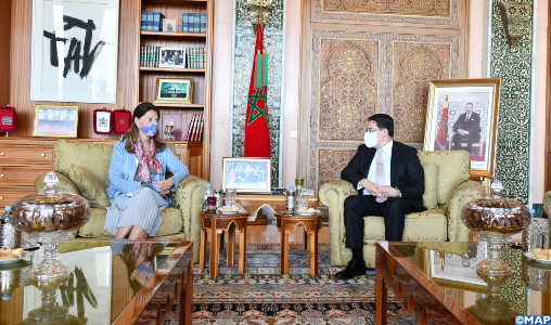 M. Bourita s’entretient à Rabat avec la vice-présidente de Colombie.