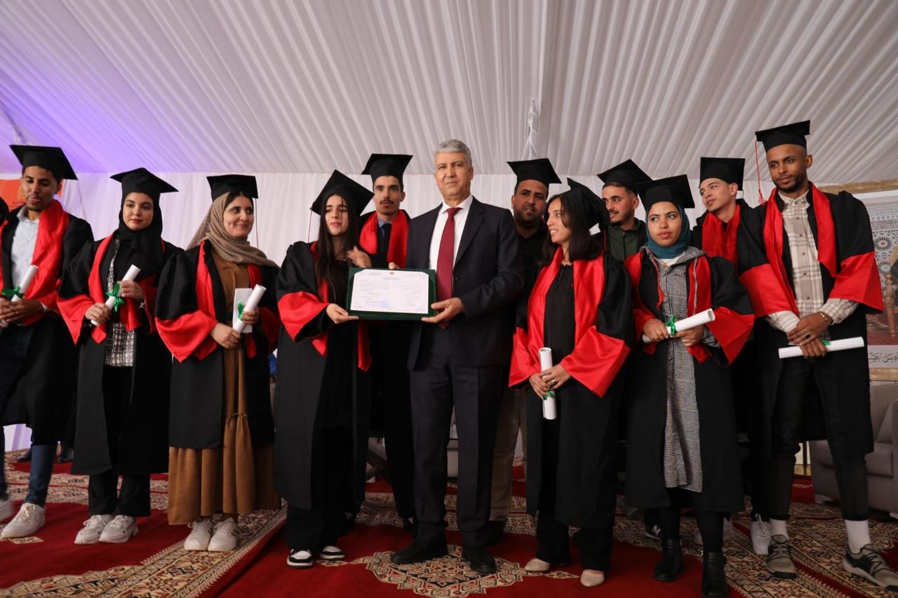 إقليم بركان: حفل تسليم الشواهد لخريجي المعهدين التقنيين المتخصصين في الفلاحة