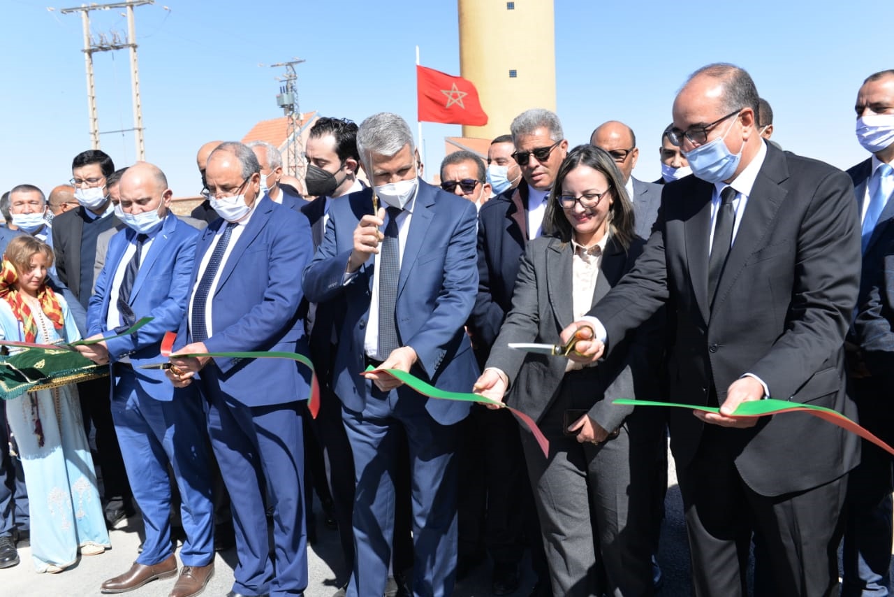 إعطاء الانطلاقة للتنزيل الميداني للبرنامج الاستثنائي للتخفيف  من آثار نقص التساقطات المطرية من جهة درعة تافيلالت