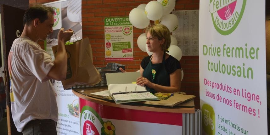 Nouveauté: Un drive fermier en plein centre ville?!