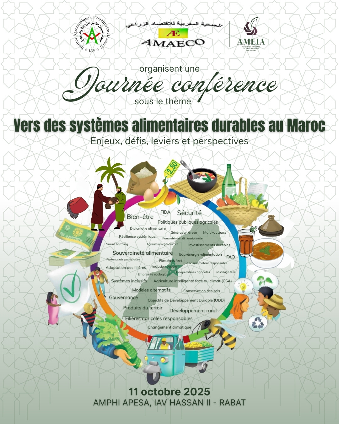 Conférence à Rabat : vers des systèmes alimentaires durables au Maroc