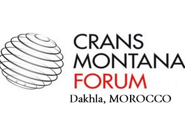 Le Forum de Crans Montana, se tiendra du 12 au 14 mars à Dakhla