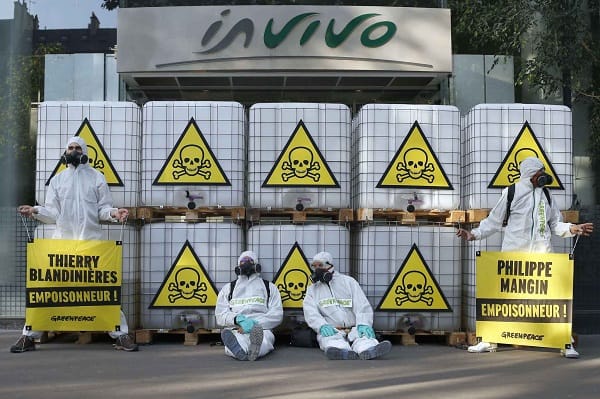 Greenpeace attaque la cooopérative agricole InVivo
