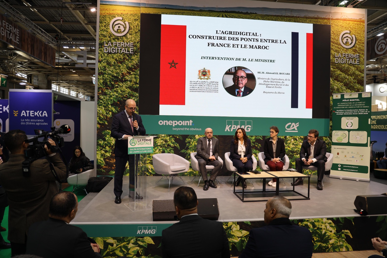 المعرض الدولي للفلاحة بباريس 2025: المغرب وفرنسا يعززان تعاونهما في مجال الفلاحة الرقمية