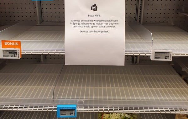 Le gel en Espagne conduit à une pénurie de légumes dans les supermarchés de l&rsquo;UE