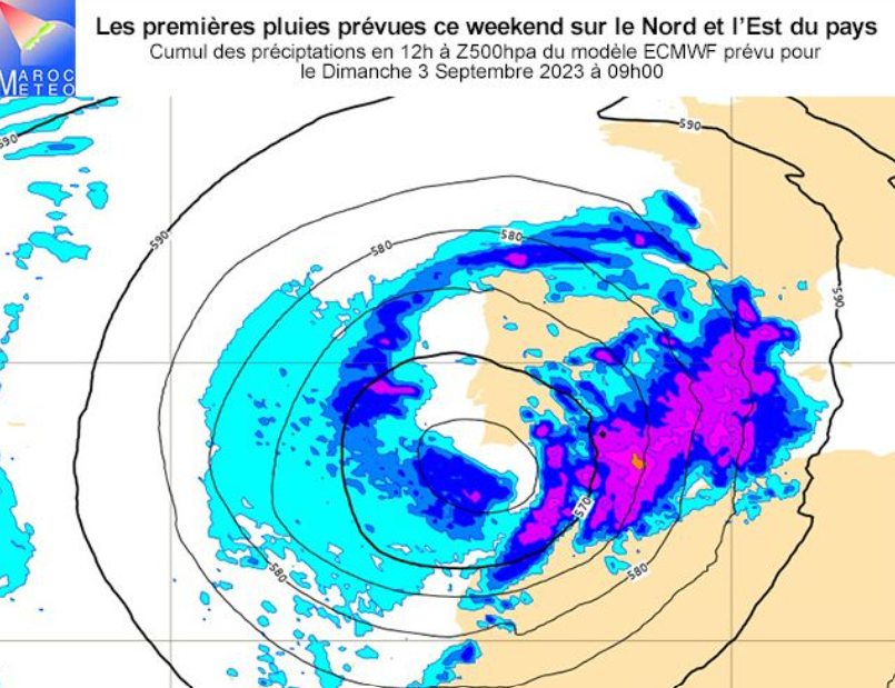 Prévisions Météo : Pluies attendues à partir de ce week-end !