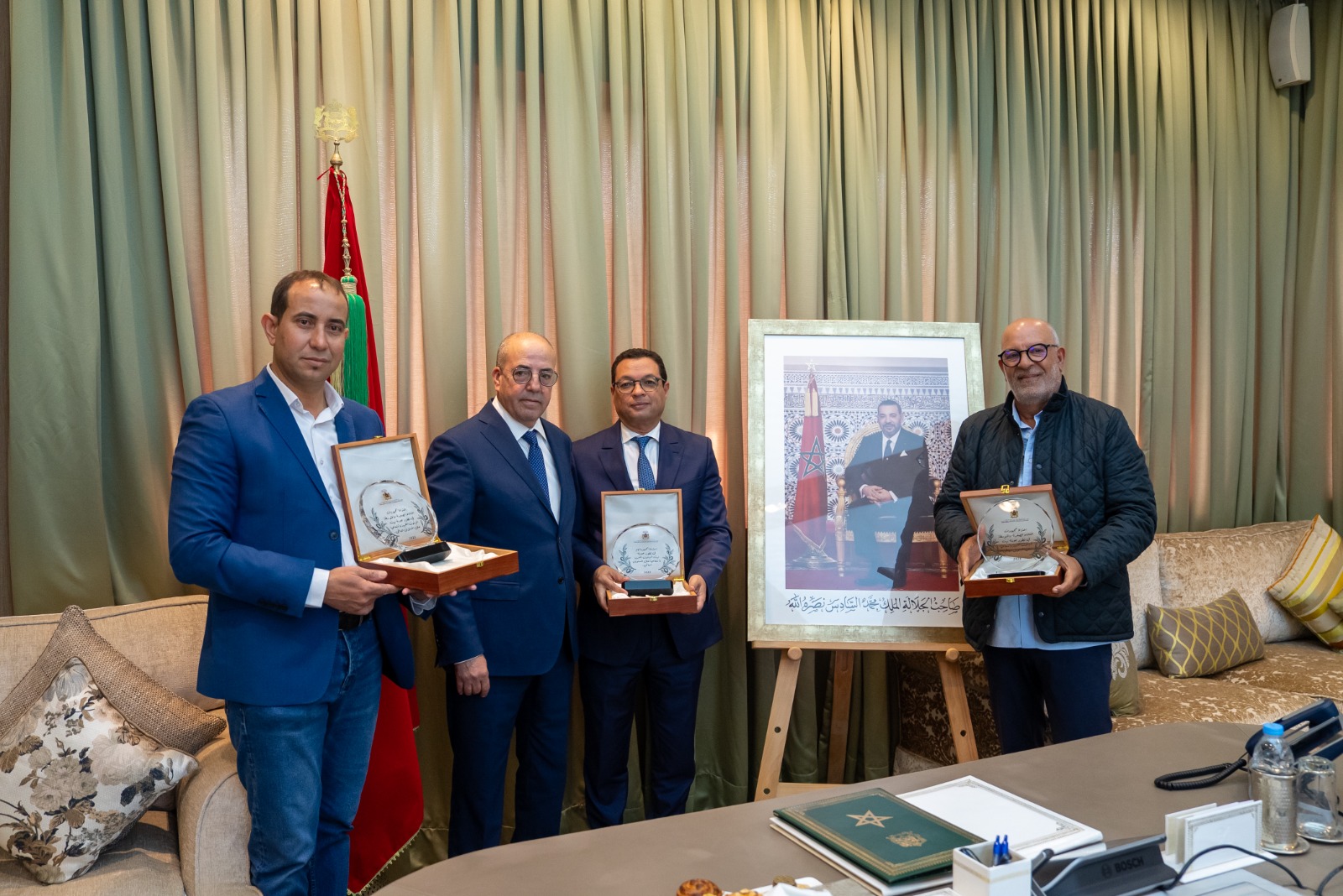 Le Ministère de l’agriculture célèbre l’excellence des producteurs marocains d’huile d’olive médaillés aux concours internationaux de 2025