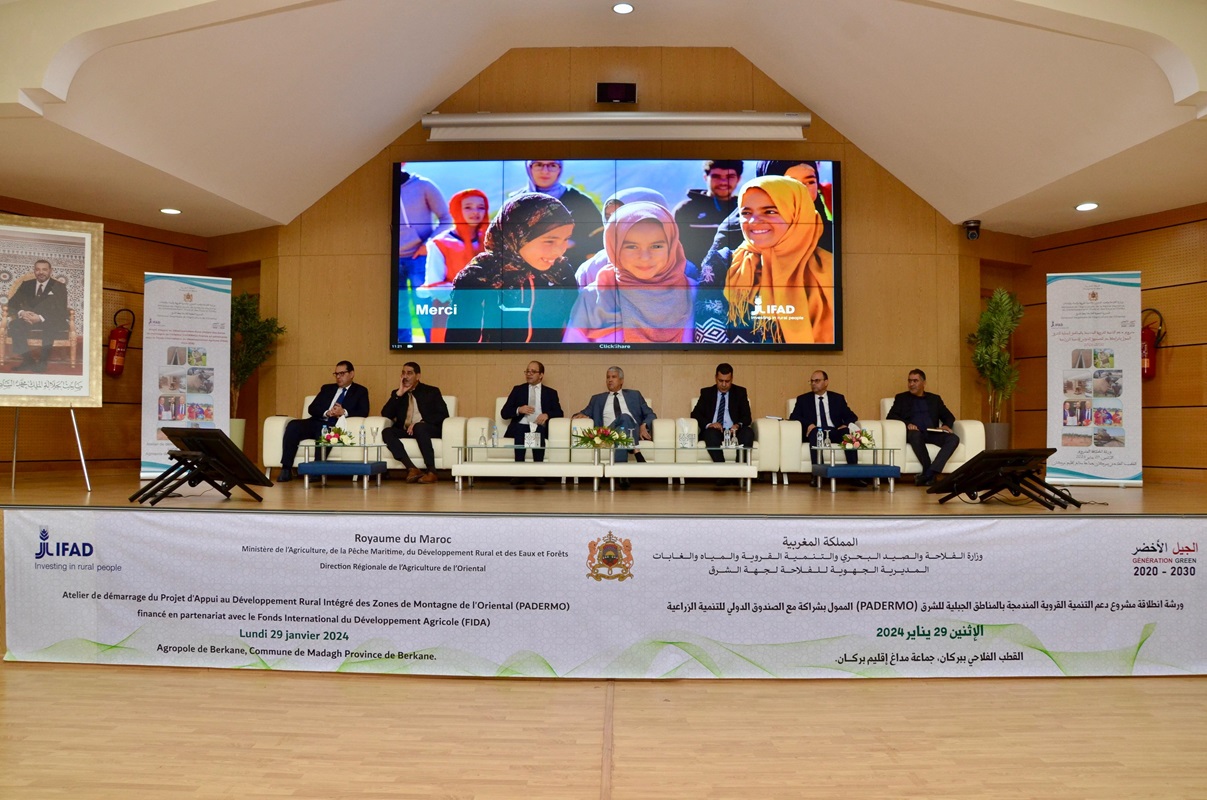 Un projet d&rsquo;appui au développement rural lancé officiellement dans la région de l&rsquo;Orientale