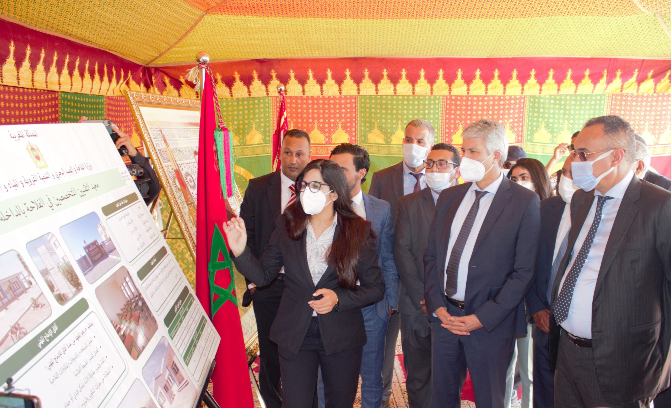 Dakhla : Le Ministre de l&rsquo;agriculture, Mohammed SADIKI, en visite dans la région