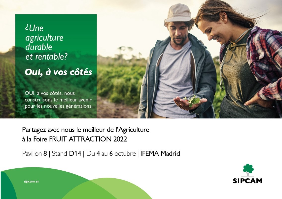 SIPCAM fait ses débuts à la Fruit Attraction 2022