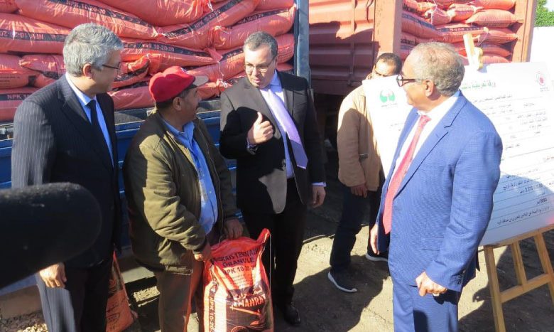 Soutien aux petits agriculteurs de la province de Sidi Kacem
