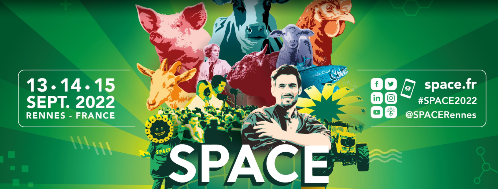 SPACE : pour ses 35 ans le salon dévoile le visuel de sa prochaine édition